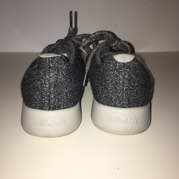 Allbirds Dark Grey The Wool Runners Sneakers 7 - Picture 7 of 10